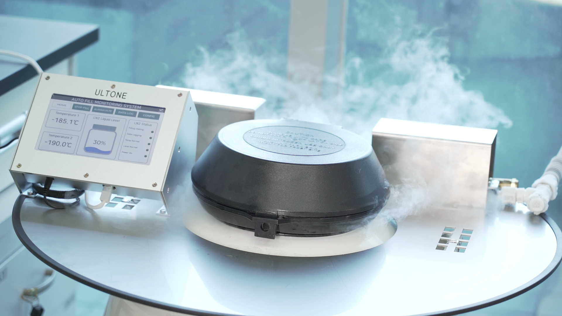 UO-01 온도·수위 계측 및 충전 자동화 시스템